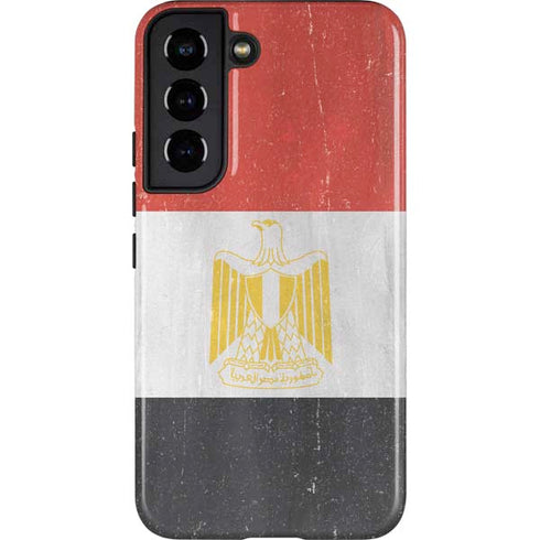 Egyptian Flag Distressed Galaxy S22 Pro Case